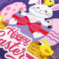 Easter Shower Curtain Sets with Non-Slip Rugs, Toilet Lid Cover and Bath Mat for Home, Families, Apartment, Hotel, Restroom