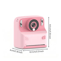 Thermal Printing Kids Instant Print Camera Rear Screen Kids Instant Camera Compact