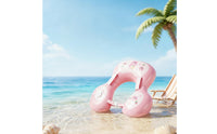 Inflatable Swim Float with Shoulder Straps PVC Underarm Swim Float Portable Buoy Lightweight for Beach