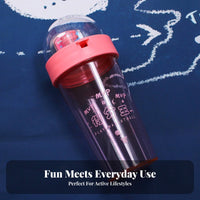Fun to Play Basketball Game Water Bottle Large Capacity Game Cup Food Grade Material for Students, Toddlers, Sports, School, Travel