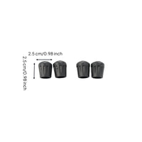 4 Pieces Camping Folding Chair Leg Foot Protector Sink-Preventive Moon Chair Leg Protector Outdoor Hardware for , Camping