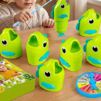 Tabletop Fishing Game Interactive Fishing Game Toy Juguete De Pescar Peces Colorful Juego Smooth for Children, Playroom, Parties
