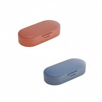 Mini Size 4-Compartment Pocket Pillbox Magnetic Closure Organizer small-sized medication container Sealed Design for journeyers, Office Workers, journey, on the move, regular Use, Handbag