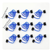 9 Pieces Wind Instrument Brush Flexible Tube Brush Compact Brushes Nettoyage for Teachers