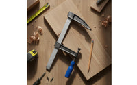 Effortless Adjustment F-Clamp Anti-Rust Woodworking F-Clamp Corrosion-Resistant Clamping Device Safeguarding Jaw Pads for Woodworkers, Workshop, Construction Site