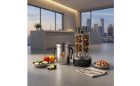 Stainless Steel Vertical Skewer Grill Two-Voltage Voltage Electric Skewer Grill Compact Cooking Appliance
