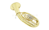 Euphonium with Case Beginner Euphonium Professional Wind Instrument for Beginners, Students, Practice