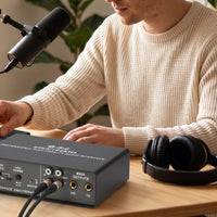 USB Audio Interface on-the-Fly Sound Effortless Hardware for Artists, Podcasters
