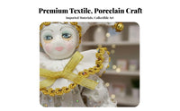 Italian Good Luck Doll Souvenir Gift Amor Romantic Cherub Doll Handmade House Decoration for Adults, Couples, Home Decor, Dressing Table, Nightstand