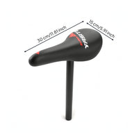 Padded Balance Bike Saddle Streamlined Bike Saddle with Seat Post Easy Installation Seat with Seatpost Sporty for Children, Toddlers
