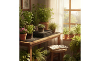 Self Watering Capillary Mat Reusable Self Watering Mat Tear-Resistant Soilless Gardening Matting for Indoor