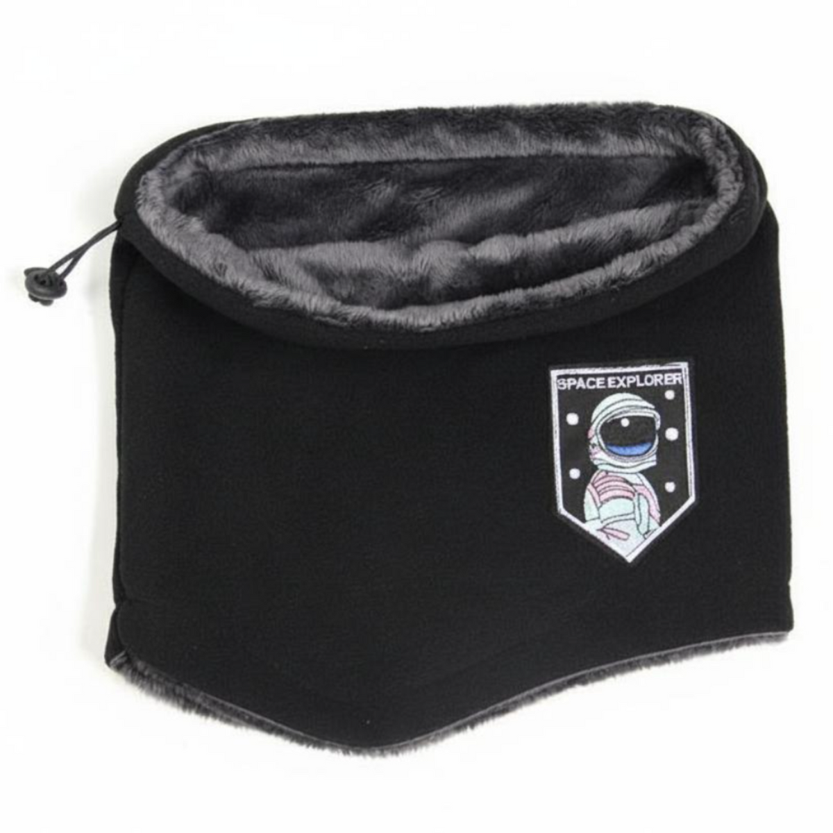 Windproof neck gaiter for skiing