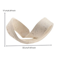 Geometric Continuous Loop Statue Modern Loop Mineral-Finish Decorative Object-Decorative Piece for Living Room, Office