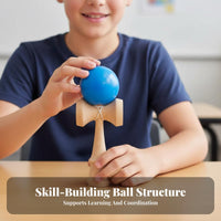 Wooden Ball Catch Cup Hand-Eye Coordination Ball in a Cup Toy for Kids