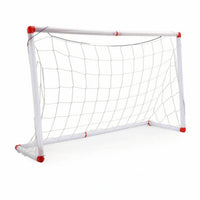 Easy to Assemble Kids Soccer Goal with Pump Outdoor Soccer Goal with Ball Sturdy Toy Compact for Toddlers, Garden, Playroom