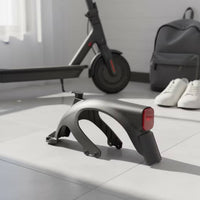 Rear Mudguard with Taillight Water-Resistant Rear Mudguard High-Strength with Light for Commuters
