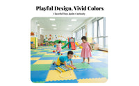 Kids Pipe Climbing Structure Colorful Tube and Rope Building Toy Easy Installation DIY Overhead Bridge Kit for Children, Indoor, Kindergarten, Home