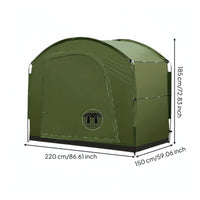 Cycle Storage Tent Large Space Portable Bike Storage Sheds Rainproof Foldable Bike Shelter for Outdoor, Backyard, Garage