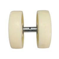 Pallet Jack Load Wheel Wear-Resistant Pallet Jack Load Wheel with Bearings Long for Maintenance Technicians
