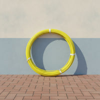 Flexible Cable Pulling Rod Smooth Cable Running Rod Coiled Cable Puller Tape with Pulling Heads Strong for Electricians