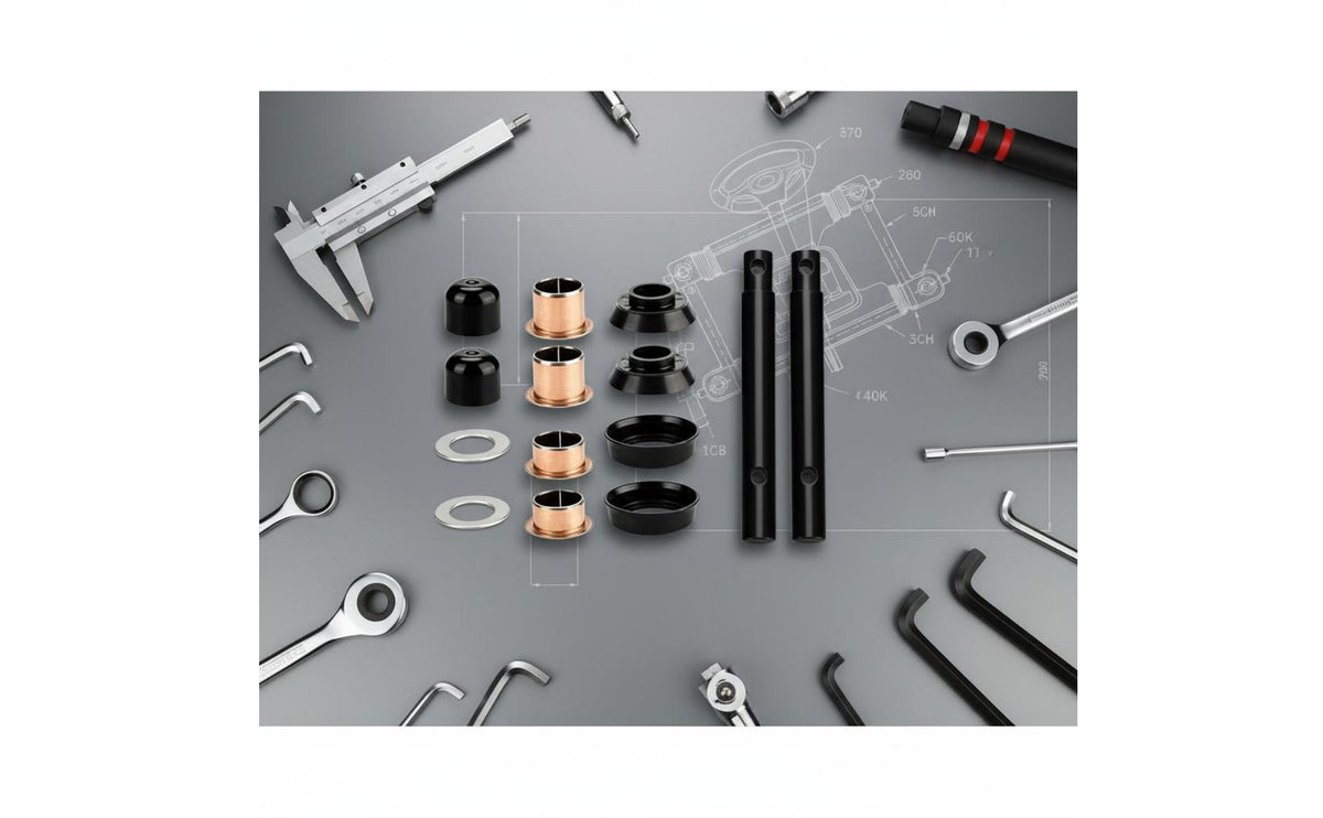 Vehicle Steering Pin Kit Pin Metal Set Steering Black Component Vehicle Parts