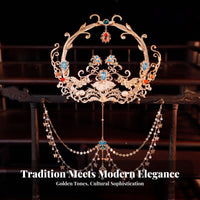 Traditional Chinese Headdress Ancient Design Traditional Chinese Headdress Hair Accessory Classical Dance Headpiece