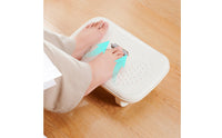 Anti-Slip Under-Desk Footrest Thickened Massage Footrest Exposed Base Under Desk Foot Massager Plastic
