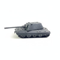 Vehicle Tank Model Rotating Turret German Heavy Tank Model   Collectible for Desk