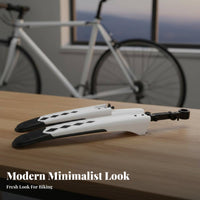 Quick Release Bike Mudguard Easy to Install Front and Rear Mudguard Set Front and Rear Two-Wheeler Fenders Lightweight