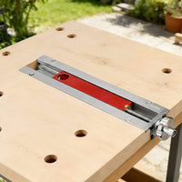Embedded Tail Vise Strong Clamping Power Carpentry Tail Vise Easy Installation Workbench Hardware for Hobbyists, Cabinet Makers, Workshop
