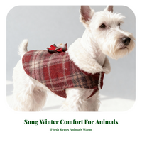 Pet Winter Vest Fleece Jacket for Small Dogs Cats Christmas