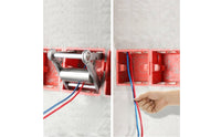 Wire Pulling Helper Labor Saving Wire Guide with Roller Cable Threading Tool Adjustable Guide Helper Laying Tool Smooth