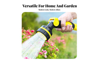 Multi-Purpose 10 Pattern Hose Sprayer Easy to Install Garden Hose Spray Long-Lasting for Gardeners, Homeowners, Yard, Outdoor Cleaning