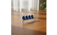 Miniature Public Bench Molded Diorama Bench Furniture Slatted Detailed for Hobbyists, Dioramas