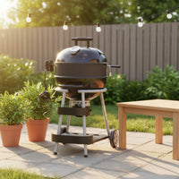 Circular Electric Rotisserie Grill Heavy Duty Grill Rack with Motor Reliable Rotisserie Kit with Electric Motor Quiet for Campers, Patio, Camping