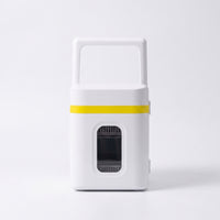 Two-in-oneUse Portable Mini Fridge Small Mini Fridge Thermoelectric Compact Refrigerator Lightweight for Travelers