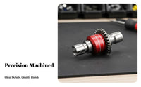 RC Car Front Rear Differential Universal Fit Front Rear Differential High Durability Steel Bevel Gear for Outdoor Bashing