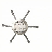 Heavy Duty Steel Wire Trimmer Head Universal Wire Vegetation Trimmer Head Indestructible Hardware Compatible for Gardeners