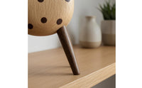 Wooden animal Ornament Handmade Solid Wood animal Statue Polished Finish for Home Display