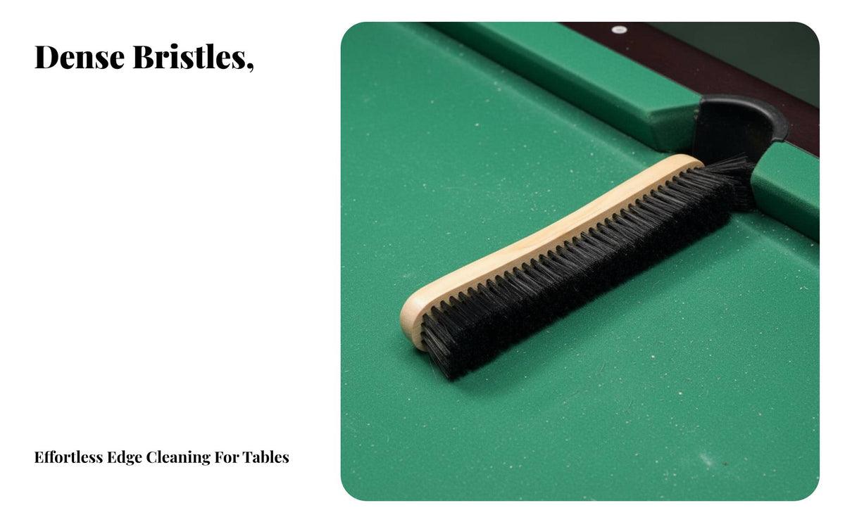 Pool Table Brush Soft Bristles Billiard Table Cloth Brush Game Room Cleaning Equipment for Recreation Centers, Home Game Rooms, Pubs
