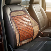 Car Support with Mesh Ergonomic Car Back Cushion Long-Lasting for Long Drives
