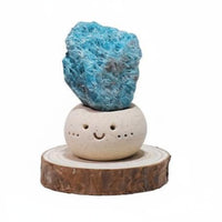 Googlywiggle-peepers Mineral Creature Handmade House Decoration Cute Design for Bedroom