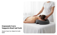 Face Cradle Pillow Ergonomic Support Memory Foam Pressure Relief for Massage