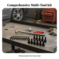54pcs Car Tire Valve Repair Kit Multifunctional Tire Valve Stem Tool Kit for DIY Hobbyists, Mechanics, Home Garage, Roadside Emergency