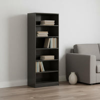 Tall Multi-Tier Shelving Single Unit Adjustable Design Floor Standing Shelving Single Unit Accessible Shelf Storage Single Unit