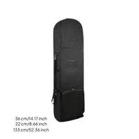 Sturdy Material Zippered Golf Travel Bag Soft-Sided Rolling Golf Travel Bag Sports Equipment Carrier Heavy Duty
