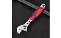 Wrench with Anti-Slip Handle Versatile Adjustable Wrench Adjustable Spanner Sturdy Tool Ergonomic for Homeowners, Workshop
