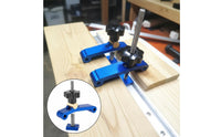Quick Positioning T-Slot Hold down Clamp DIY Friendly T-Track Hold down Clamp Heavy Duty Tool Accessory High Tension for Woodworkers, Workshop
