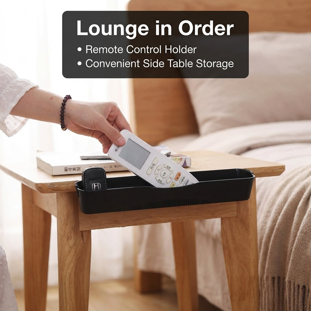 Wall Mounted Storage Boxes for Kitchen Cabinet Door Organizer Lidless Design for Office