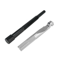 2 Pieces Threaded Belt Changing Tool with Clutch Puller Knurled Clutch Puller with Belt Tool Easy to Use Heavy Duty for UTV Owners, DIY Mechanics, Repair Shops, Garage